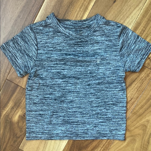Champion Gray Short Sleeve Tee with Crew Neck - Picture 1 of 3